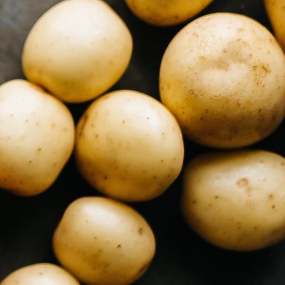 Baby Potatoes Close Up