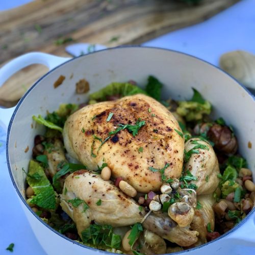 One-Pot-Chicken-with-Savoy-Cabbage