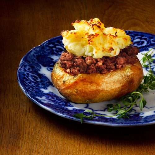 Mini Shepherds pie jacket potato